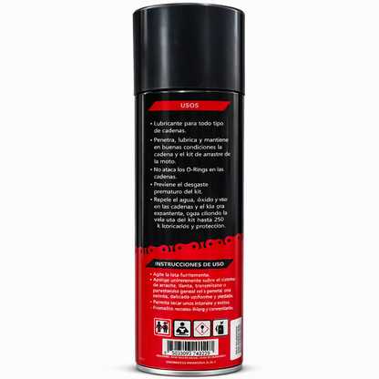 Lubricante de Cadena Moto City | Spray para Cadenas O-Ring