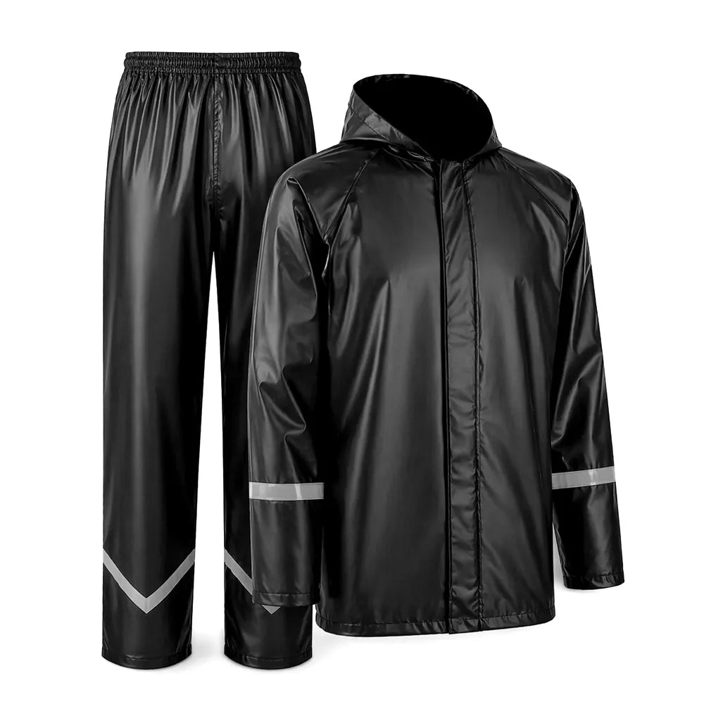 Impermeable Siliconado 3 Piezas Reflectivo – Liviano y 100% Impermeable